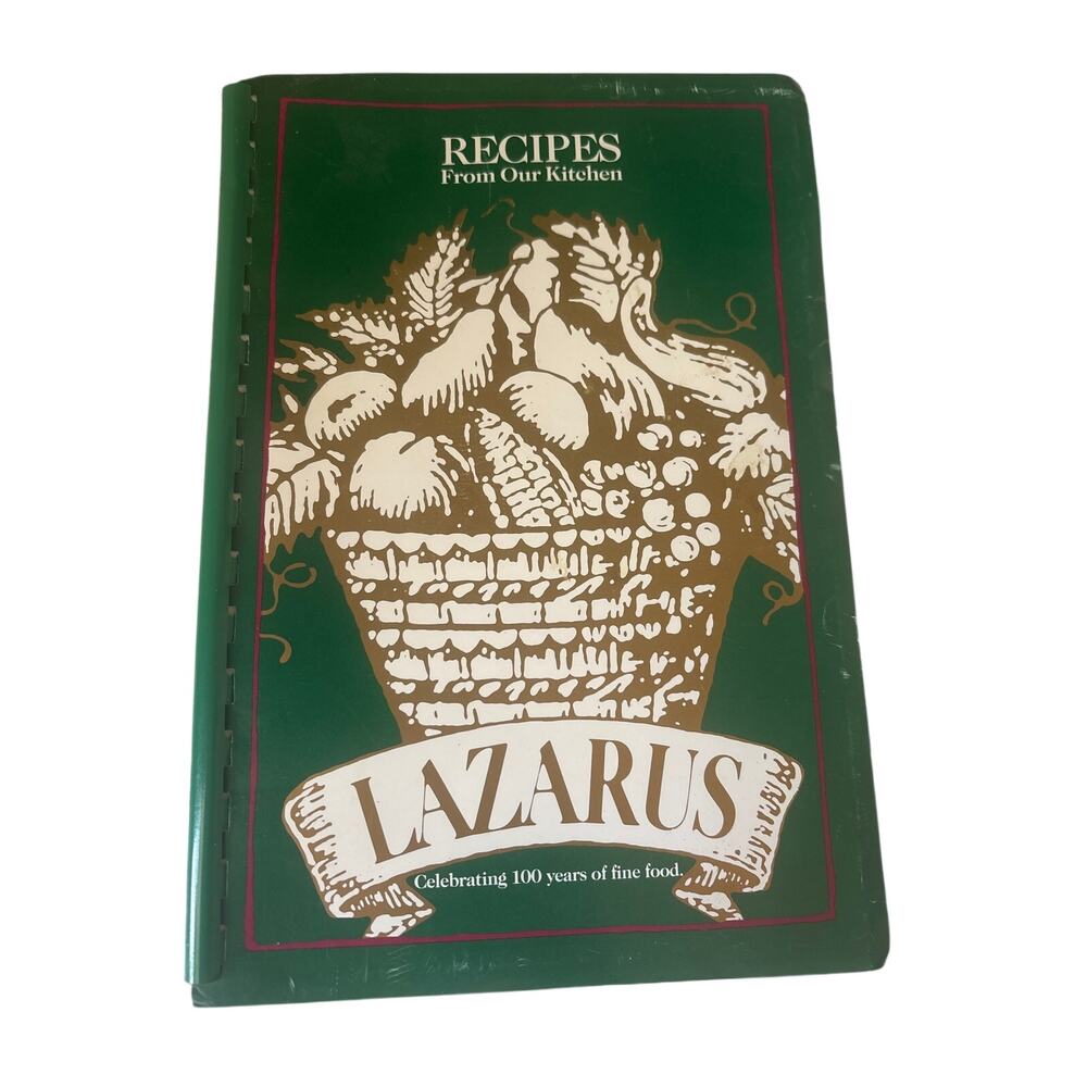 Lazarus Cookbook Vintage Recipes from our Kitchen Paperback Spiral Bound
